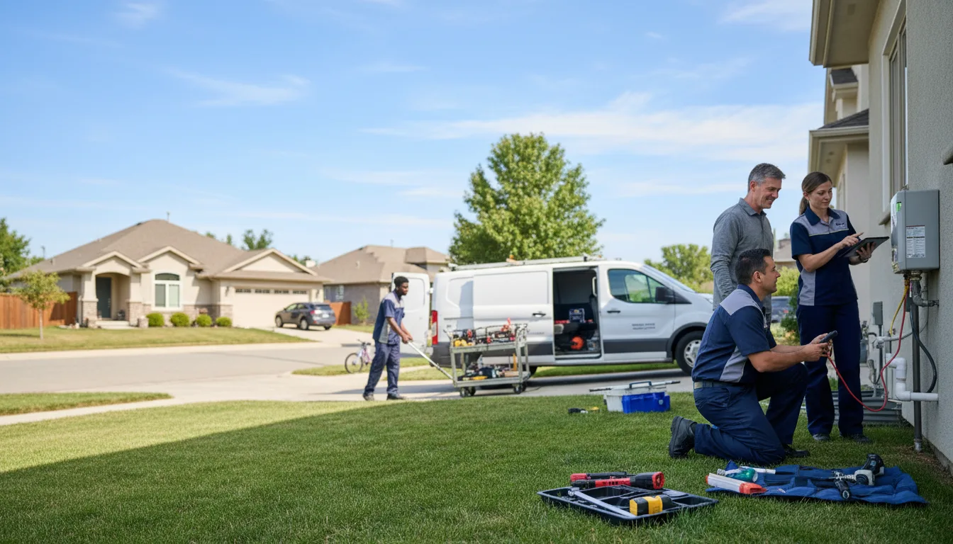 Tankless water heater service in Tobyhanna, PA